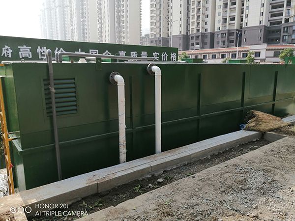 低运维成本生活污水处理设备 地埋式设计适配多场景使用